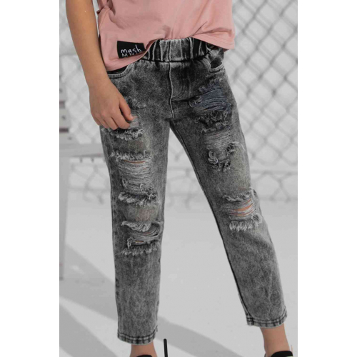 jeansy z dziurami dla dziewczynki, www.e-jojo.pl