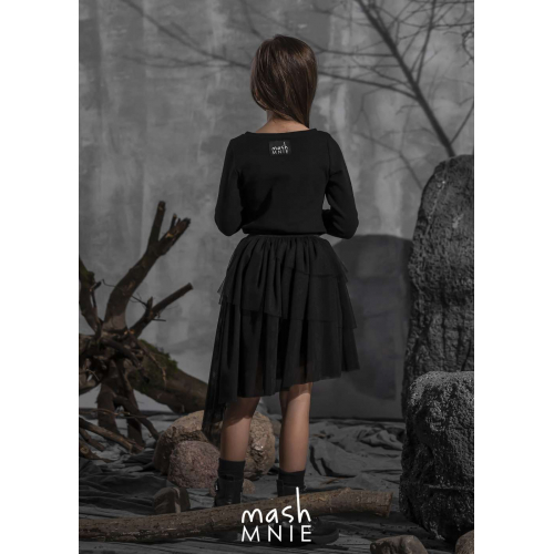 czarna bluzka dziewczęca mashMNIE, www.e-jojo.pl