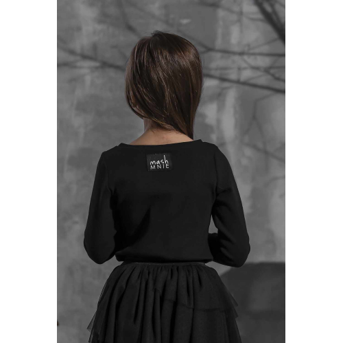 czarna bluzka dziewczęca mashMNIE, www.e-jojo.pl